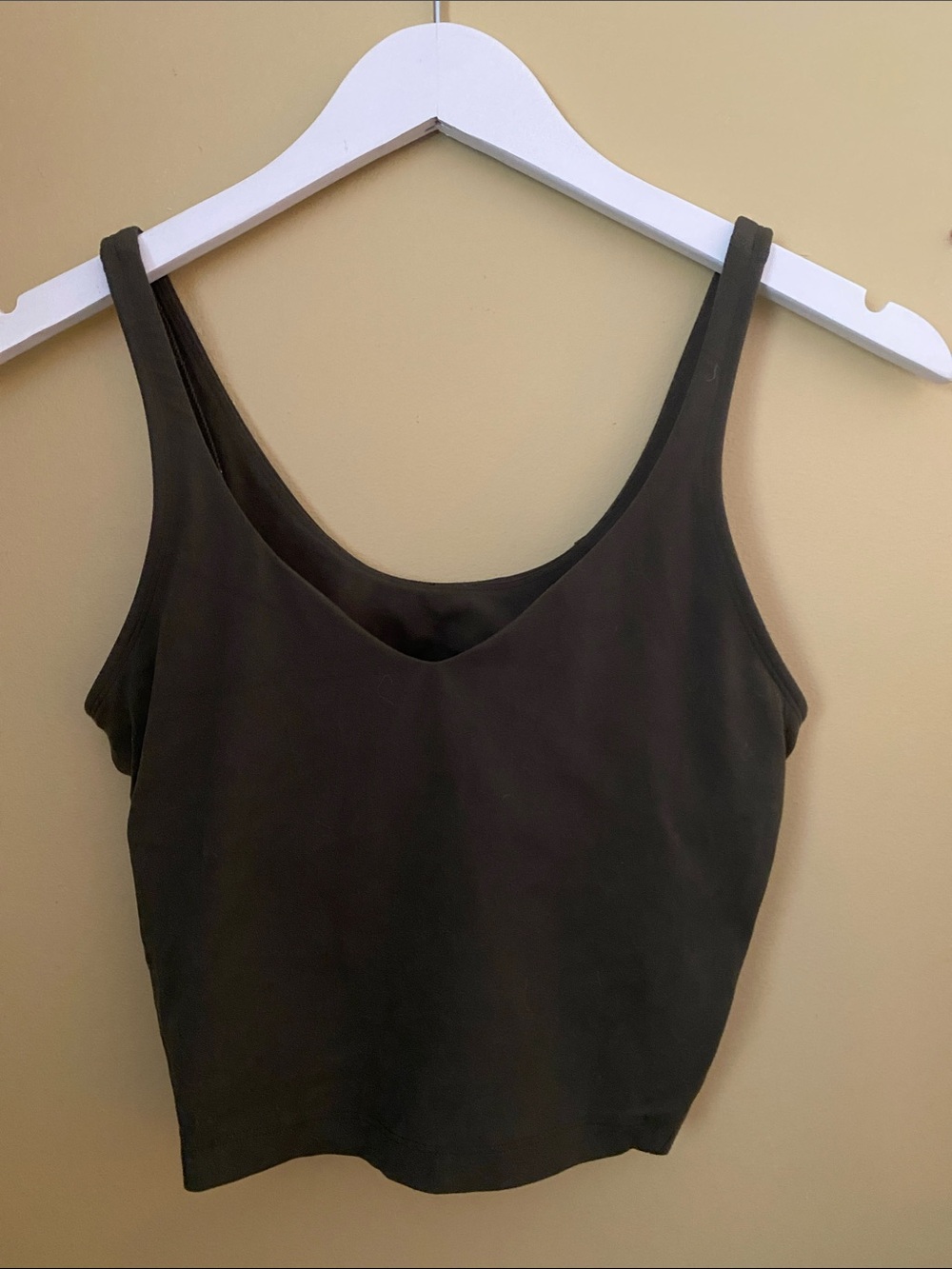 Lululemon Olive Align Tank, Size 6